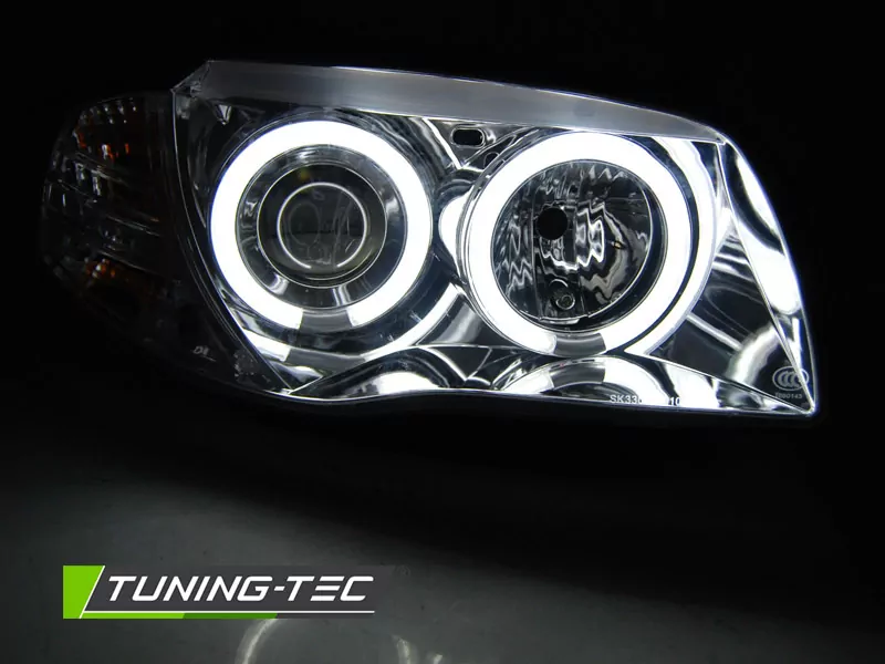 HEADLIGHTS ANGEL EYES CCFL CHROME fits BMW 1 E87/E81/82/88 04-11