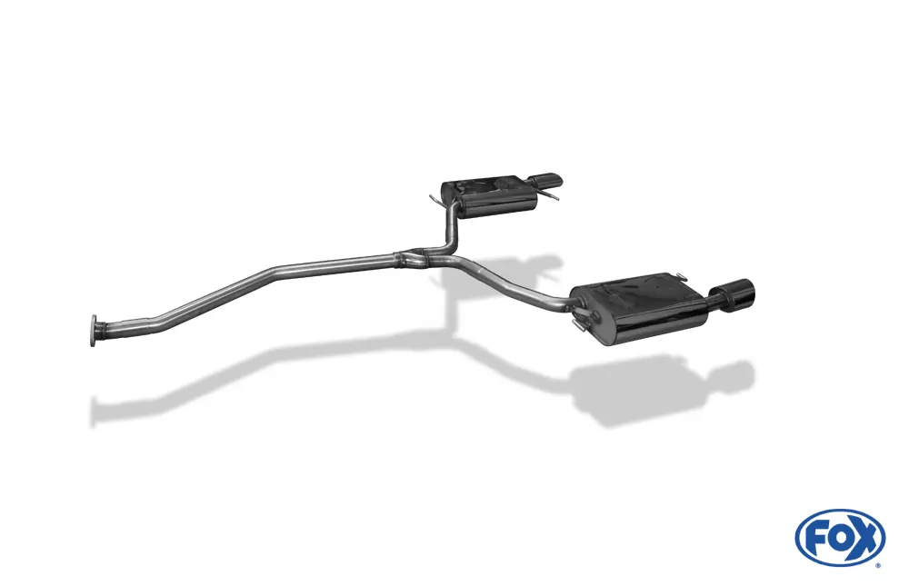 Mazda 6 Typ GH Benzin  Endschalldämpfer rechts/links - 106x71 Typ 38 rechts/links