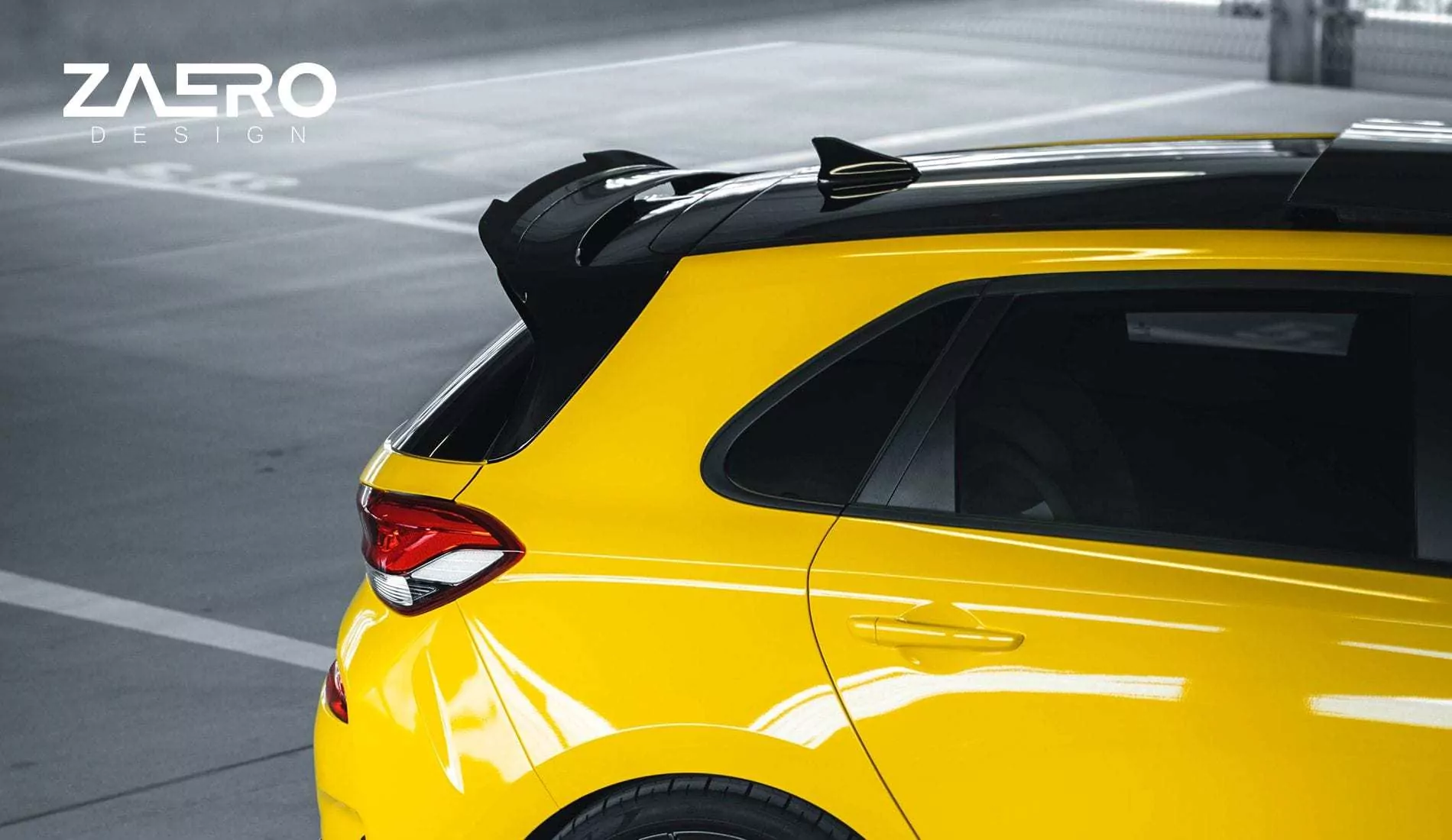 EVO-1 Heckspoiler für Hyundai I30N Hatchback