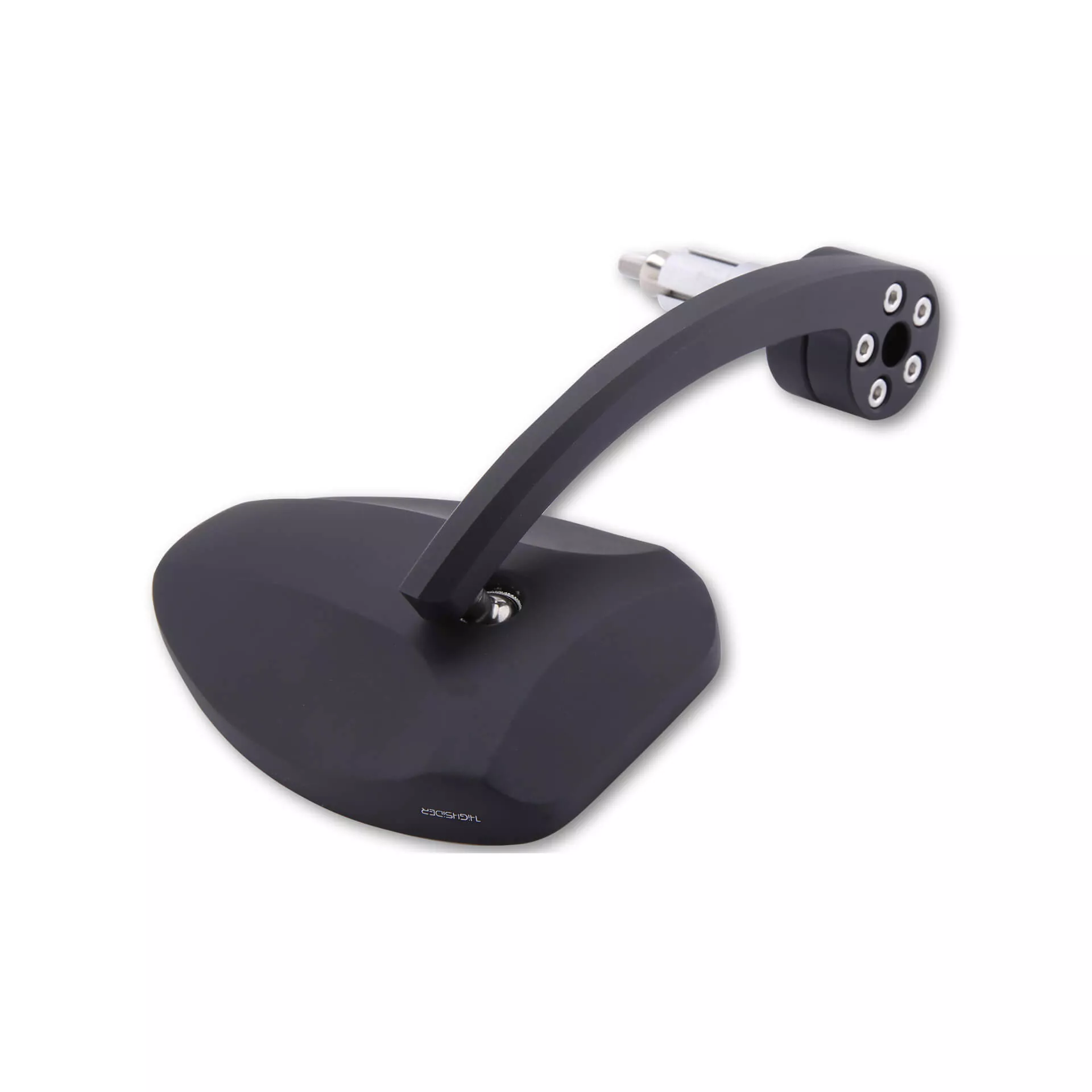 HIGHSIDER pro Lenkerendenspiegel Ferrara 2 Evo Schwarz (1Stck.)