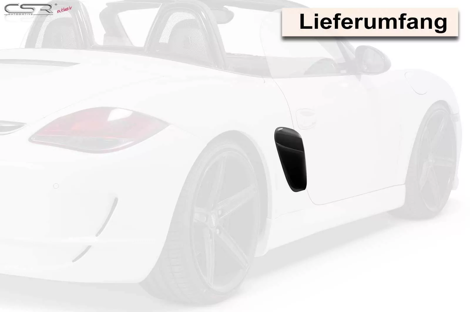 Airintakes für Porsche Boxster 987 / Cayman 987 AI024