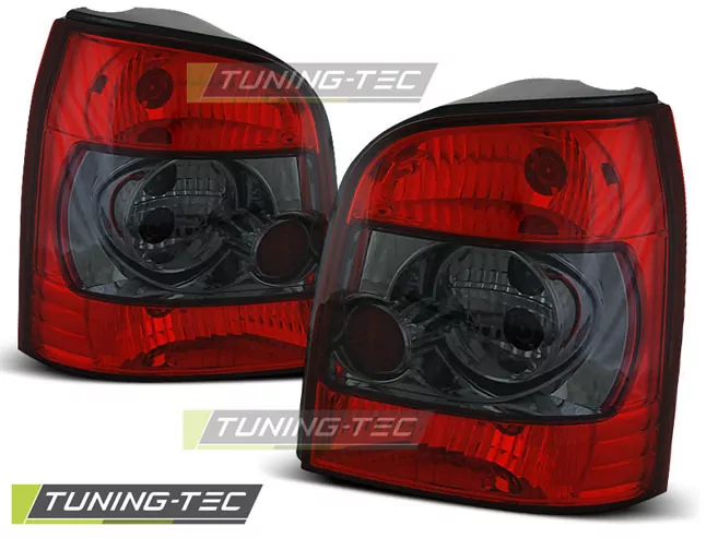 Tail Lights Red Smoke Fits Audi A4 11.94-01 Avant