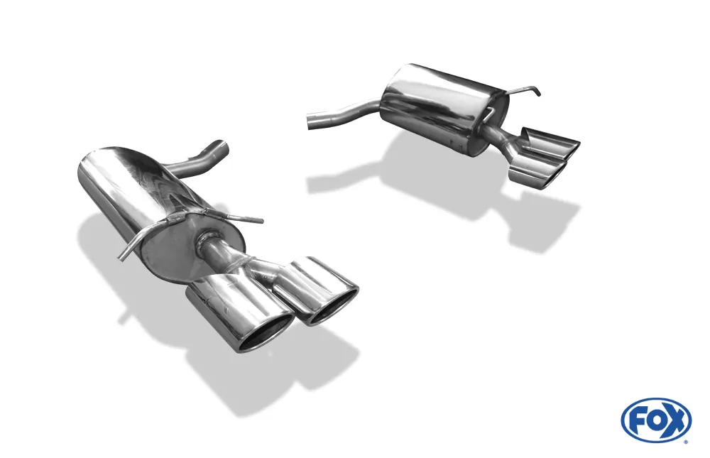 Mercedes C-Klasse Coupe 6 Zylinder - C204 AMG-Paket  Endschalldämpfer rechts/links - 2x115x85 Typ 32 rechts/links