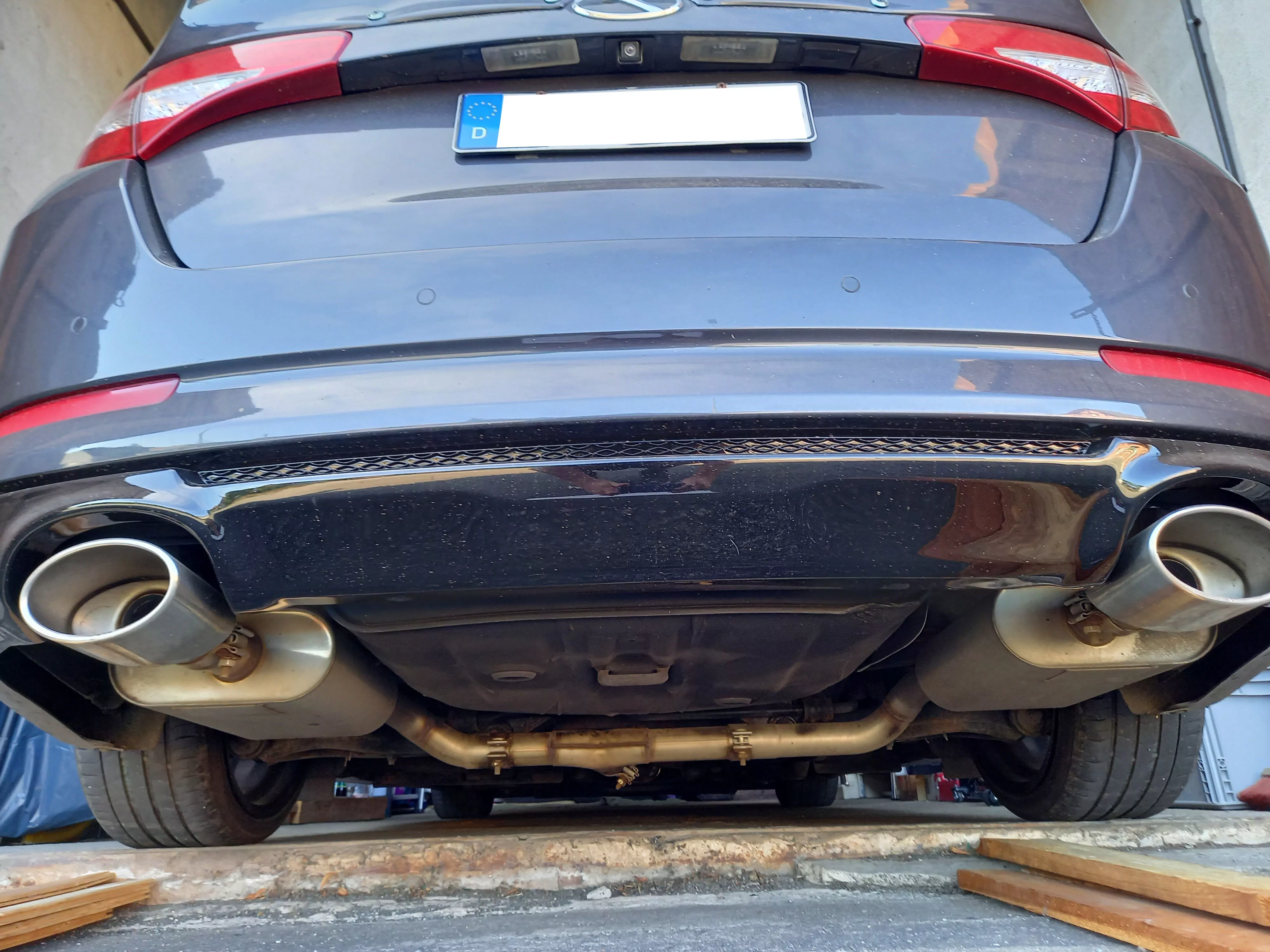 Kia Optima TF  Endschalldämpfer rechts/links - 160x90 Typ 38 rechts/links