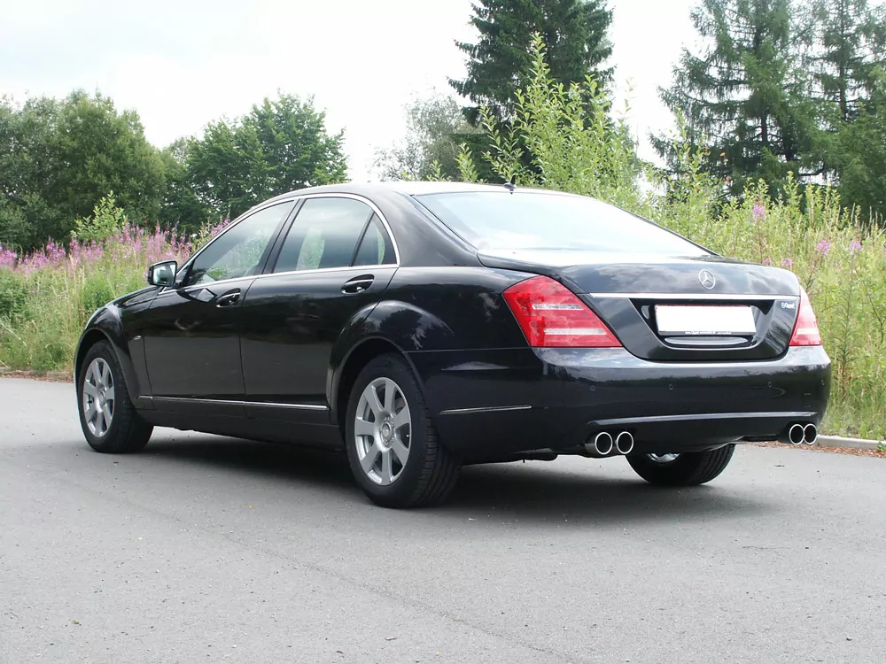Mercedes S-Klasse W221 Facelift  Endschalldämpfer rechts/links - 2x90 Typ 12 rechts/links