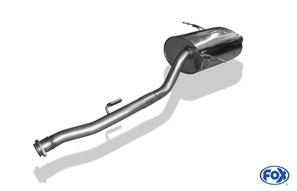 BMW E36 316Ti  Endschalldämpfer - 2x80 Typ 13