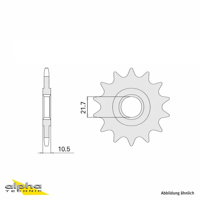 EK-Chain Kettensatz 525DEX für Yamaha YZF-R6 ab Modelljahr 2006- Typ RJ11 / RJ15 / 13SL / 13SN
