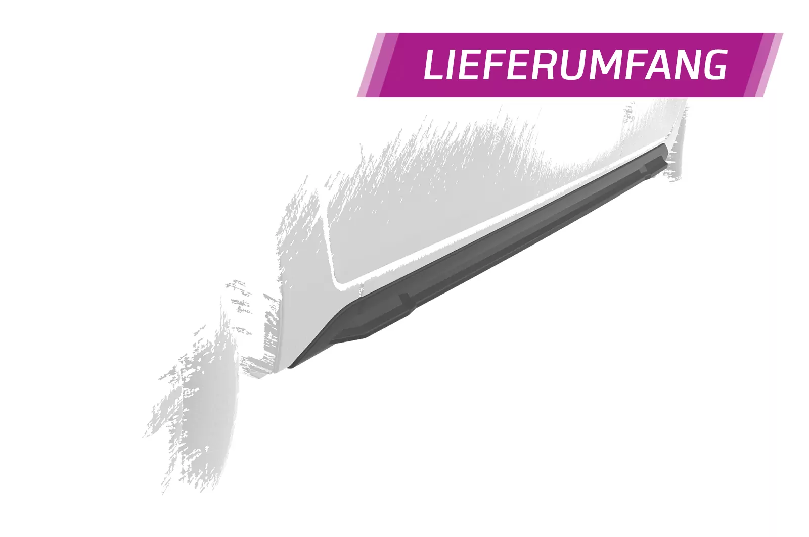 Seitenschweller für Toyota Aygo 2 SS493 Schwarz Strukturiert