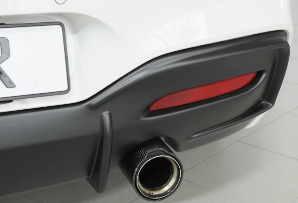 Rieger Heckeinsatz für BMW 1er F21  (1K2) | Lim. / 2-tür. 05.2015- (ab Facelift) LCI nur für M-Paket-Heckschürze, nur M135i / M140i