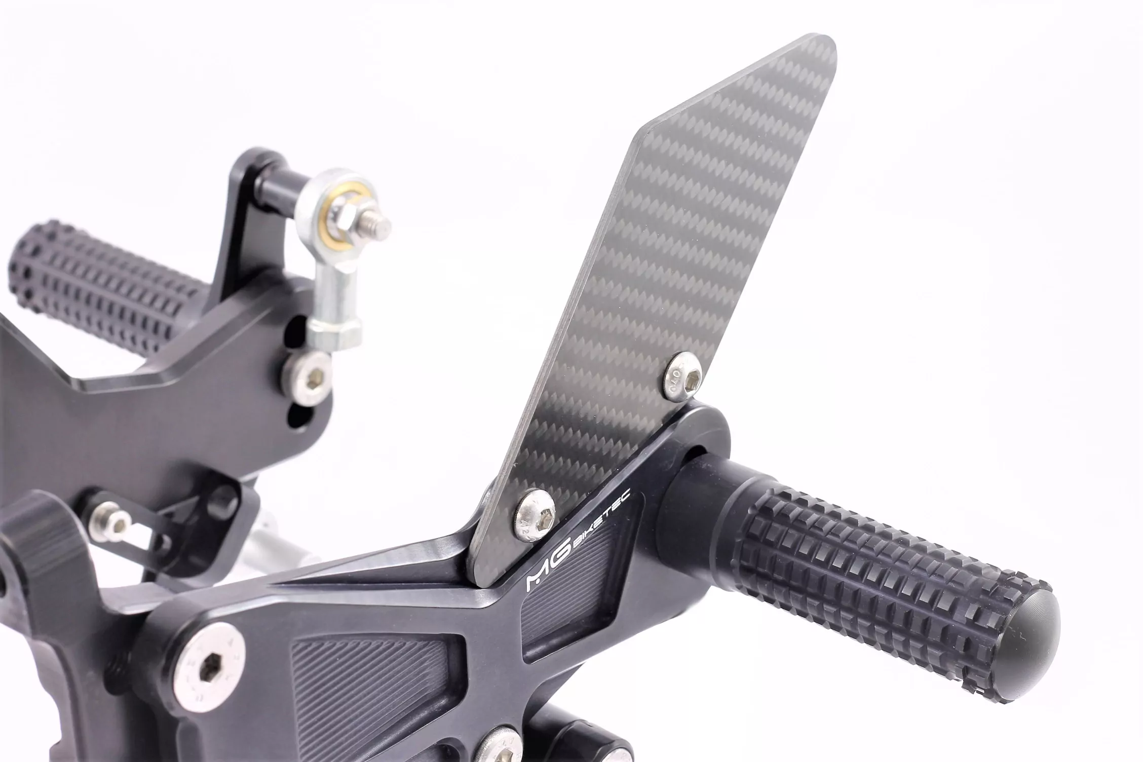 MG Biketec Sportfussrastenanlage / Rastenanlage / Fußrastenanlage mit ABE, gültig in D - A - CH für Ducati Panigale V4 ab 2021