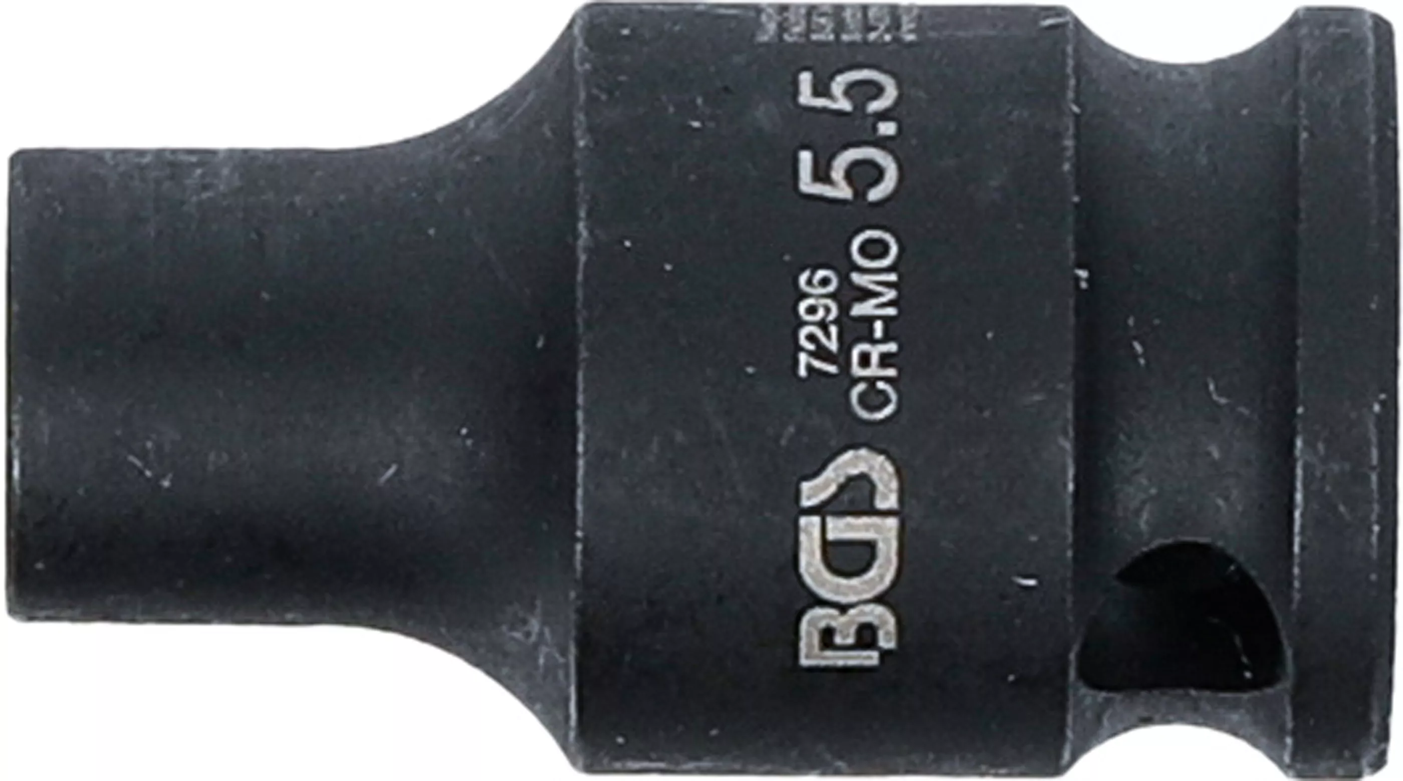 Kraft-Steckschlüssel-Einsatz Sechskant | Antrieb Innenvierkant 6,3 mm (1/4") | SW 5,5 mm