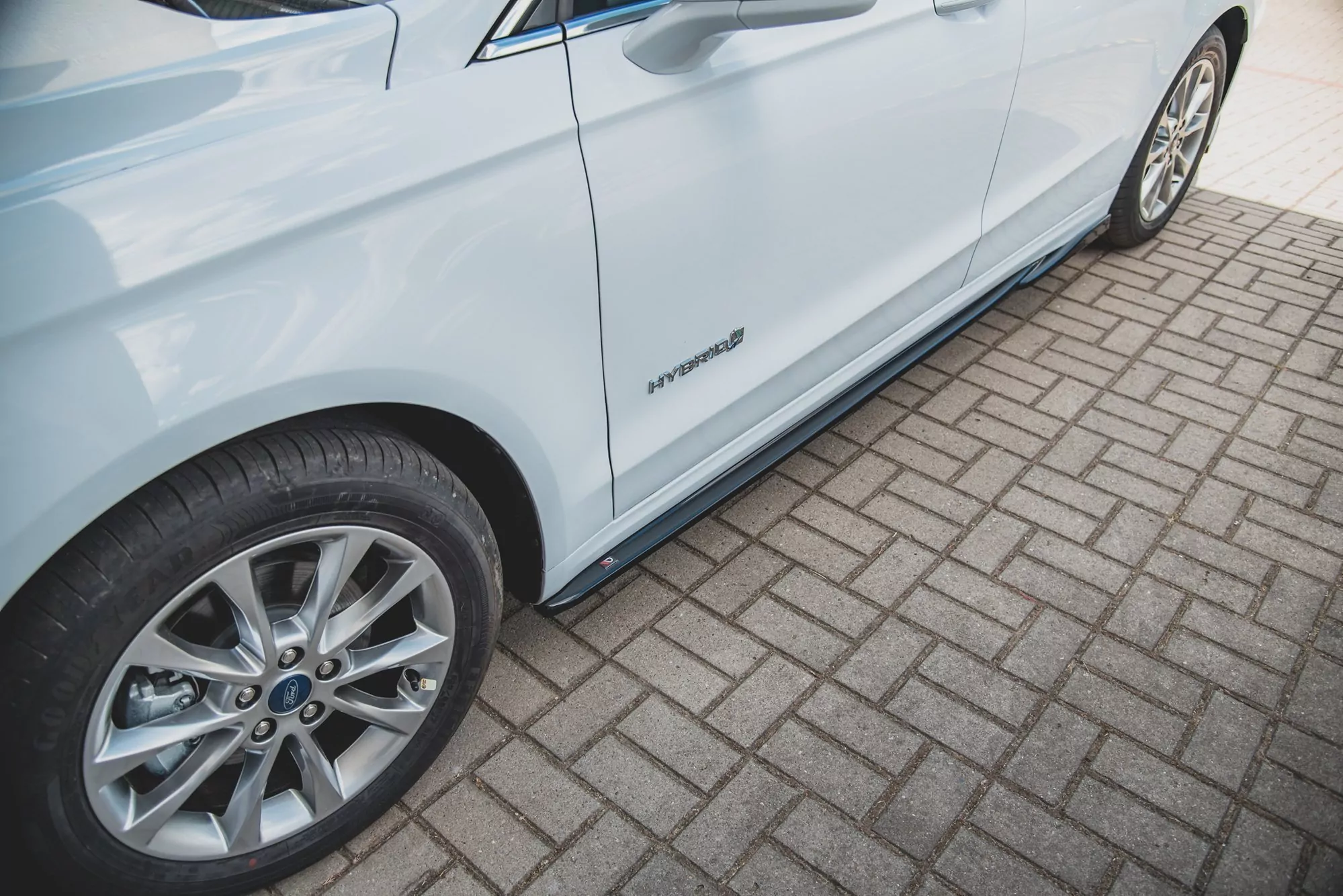 Seitenschweller Ansatz Passend Für Ford Mondeo Mk5 Facelift Schwarz Hochglanz