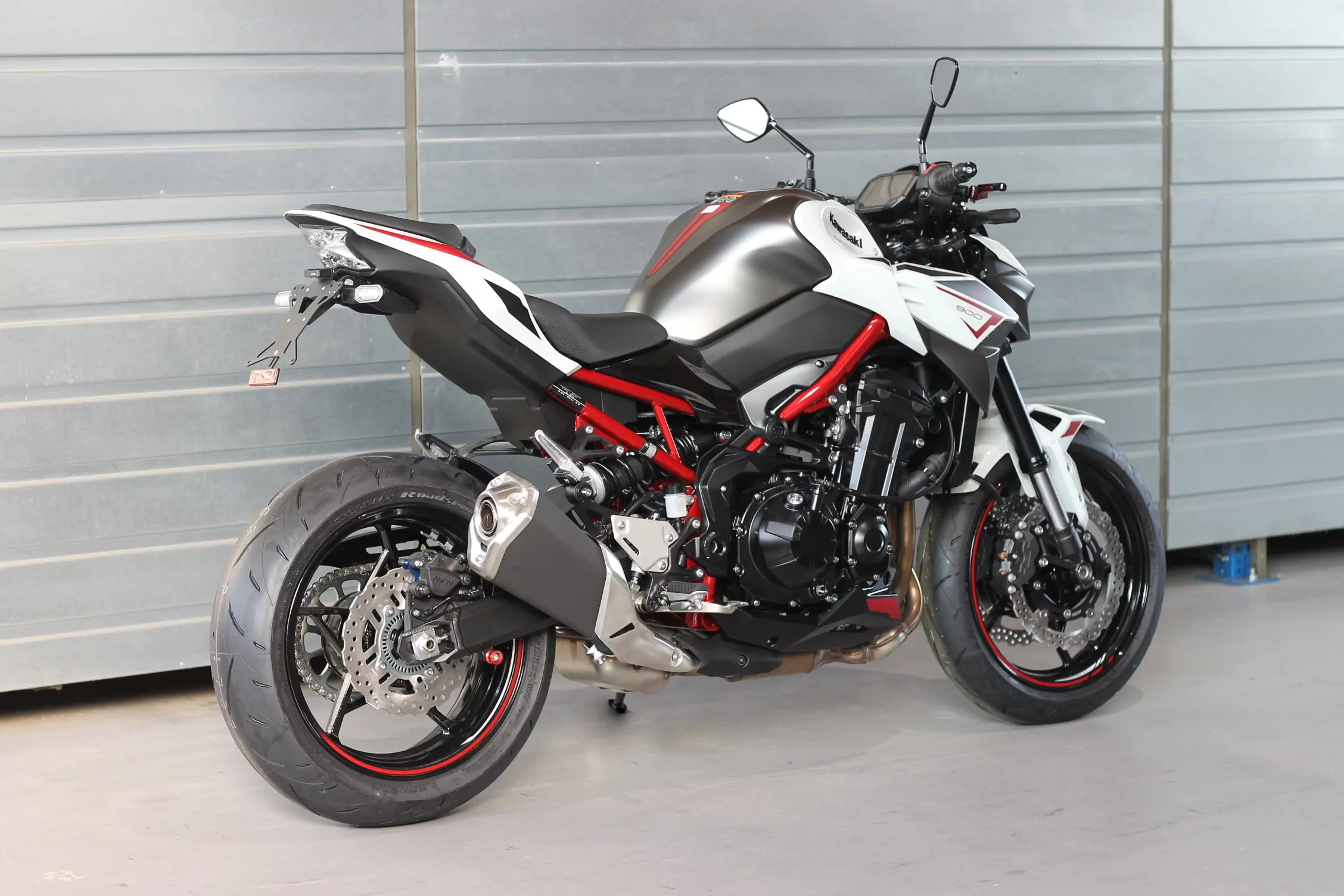 MG Biketec Kennzeichenhalter für Kawasaki Z 900 ab 2017-2019