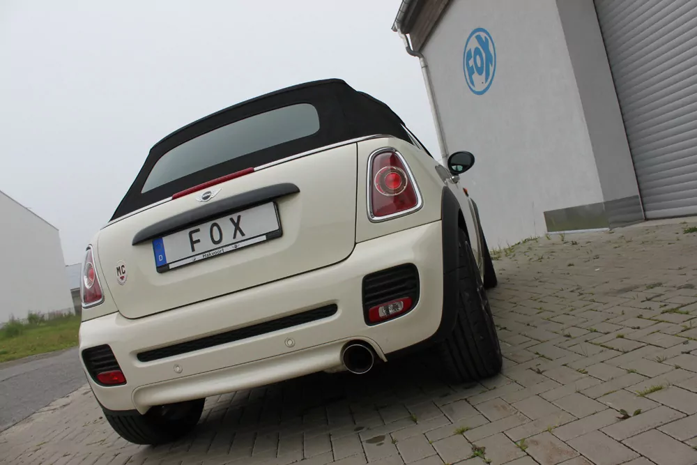 Mini One R57 - Cabrio  Endschalldämpfer - 1x100 Typ 25