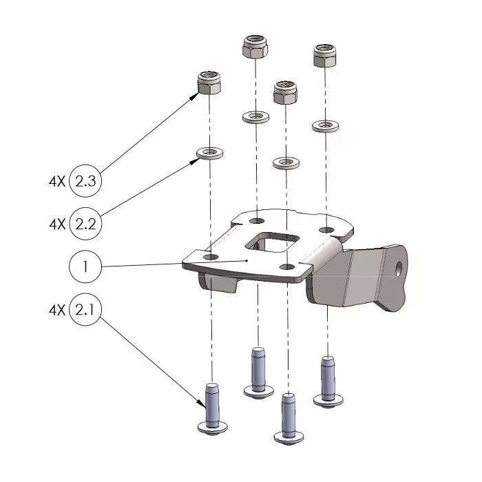 Kennzeichenhalter | KAWASAKI ZX-6R 636 | 19-20 verstellbar | schwarz | inkl. Reflektorhalter