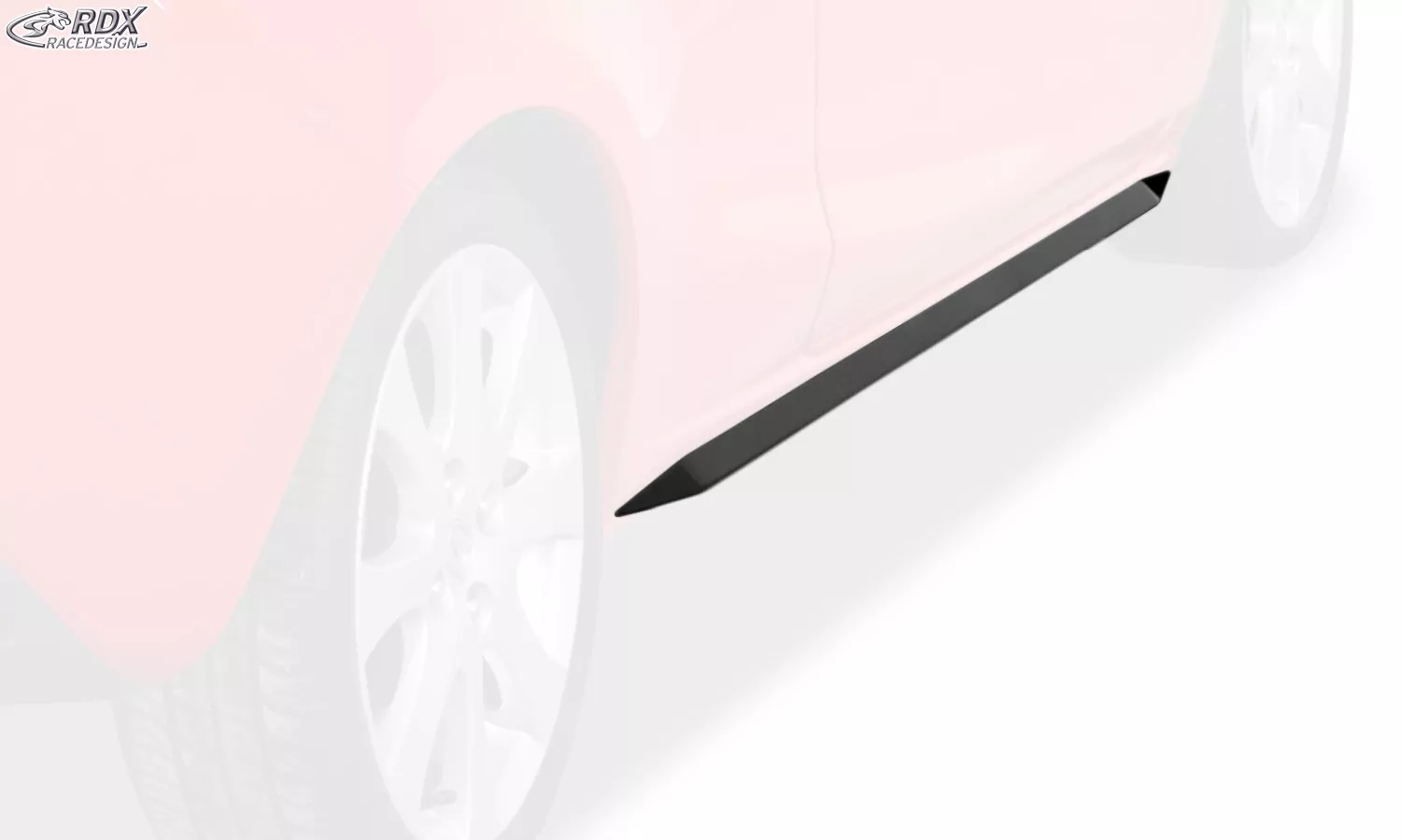 RDX Seitenschweller für MAZDA 2 (DE) 2007-2014 "Slim" 