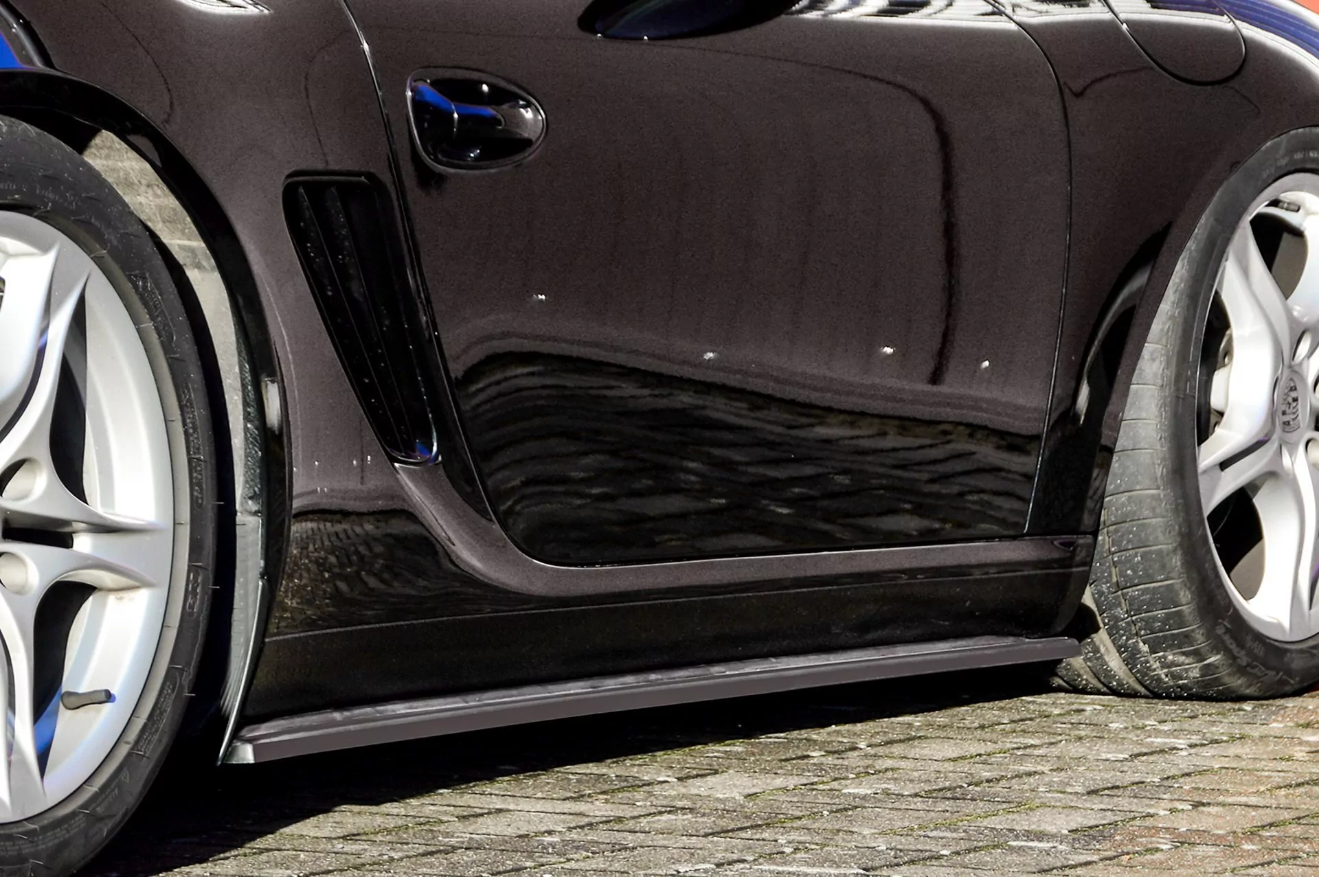 Cup Seitenschweller aus ABS für Porsche Cayman 987