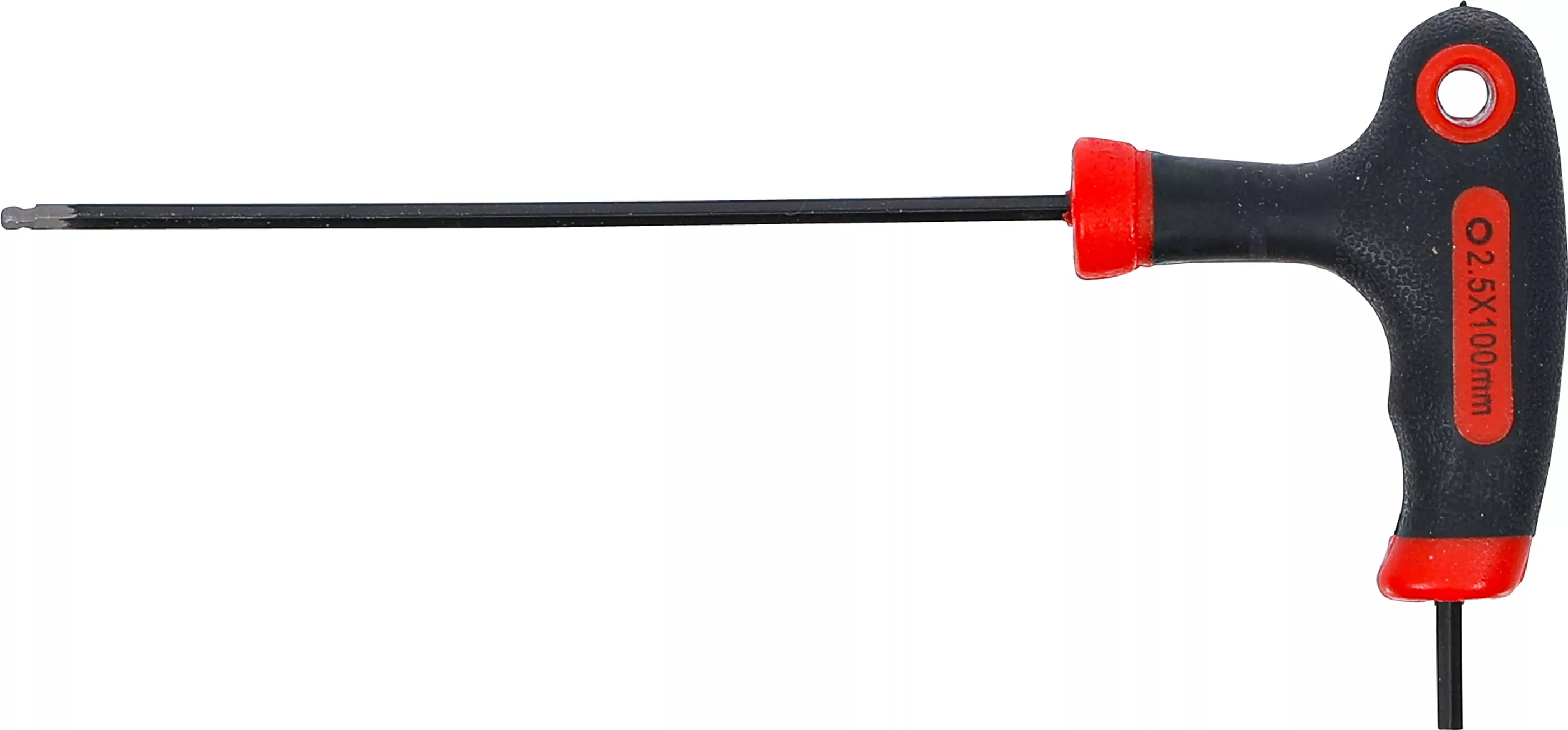 Schraubendreher mit T-Griff und seitlicher Klinge | Innensechskant / Innensechskant mit Kugelkopf 2,5 mm