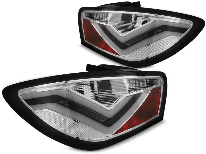 Led Bar Tail Lights Chrome Fits Seat Ibiza 6j 3d 06.08-12