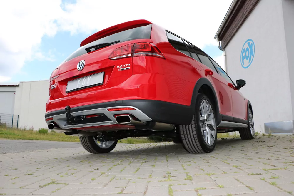 VW Golf VII Variant 4-Motion Alltrack  Endschalldämpfer rechts/links - 145x65 Typ 59 rechts/links