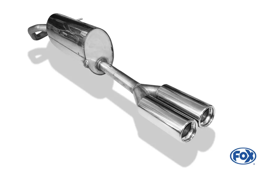 Skoda Fabia Typ 5J/NJ - Combi  Endschalldämpfer - 2x76 Typ 13