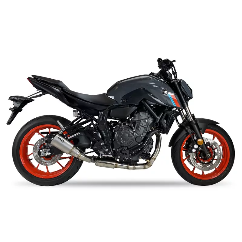 IXIL RB Edelstahl Komplettanlage Yamaha MT 07, 14-20 (RM04,RM17,RM18) E-geprüft