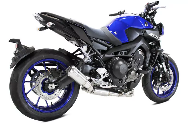 IXRACE Edelstahl-Komplettanlage MK2 für Yamaha MT-09, XSR 900, 16- E-geprüft