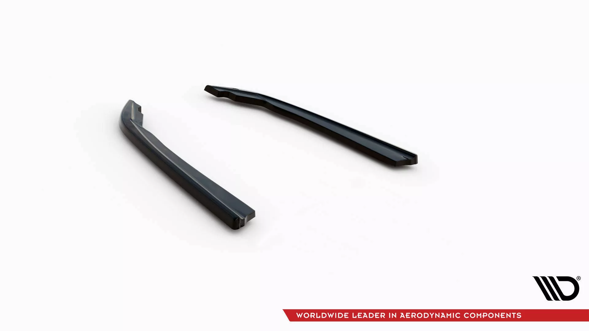 Heck Ansatz Flaps Diffusor V.4 Für BMW 3er M-Paket G20 / G21 Schwarz Hochglanz
