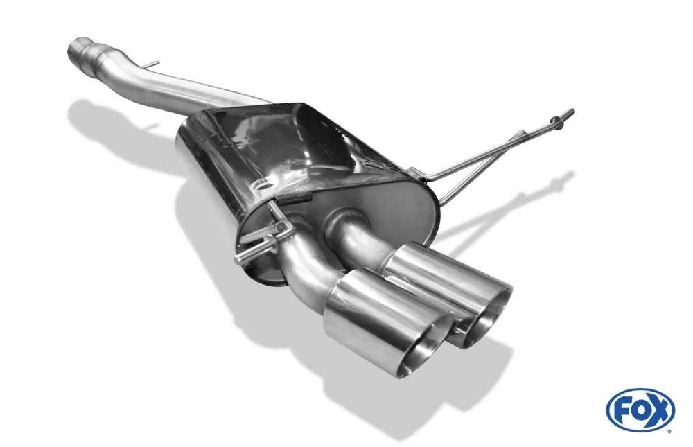 BMW X1 - X84 Benzin  Endschalldämpfer - 2x80 Typ 25