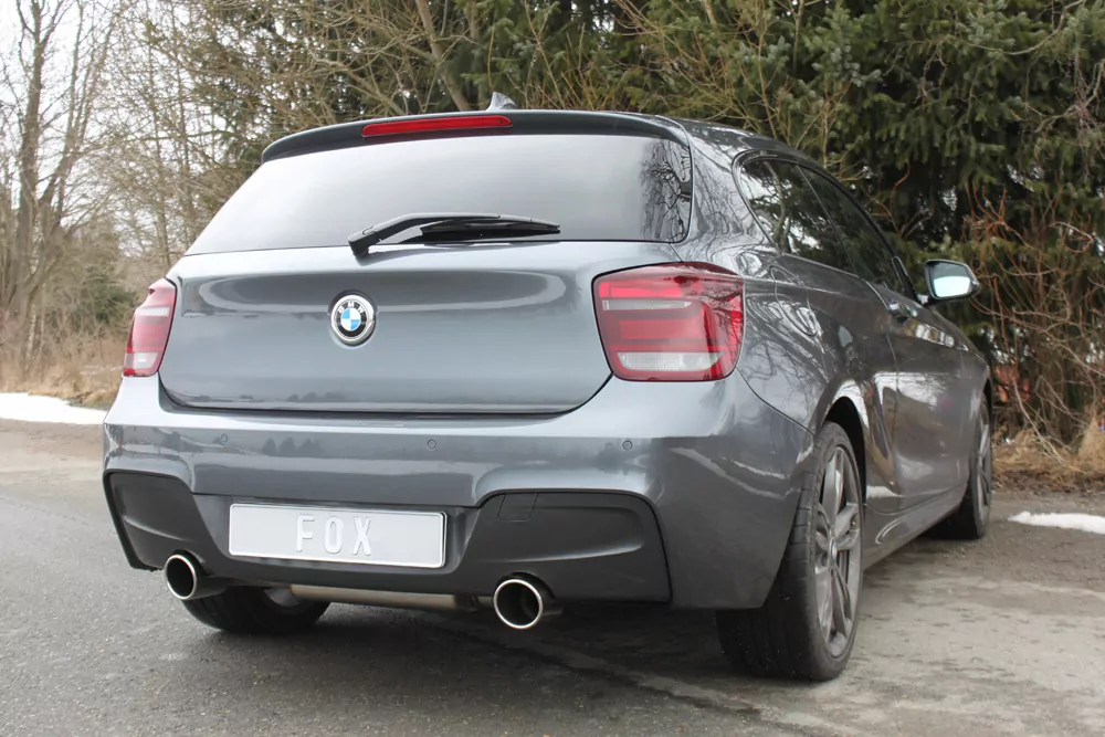 BMW F20/F21 - M135i  Endschalldämpfer quer Ausgang rechts/links - 1x100 Typ 16 rechts/links