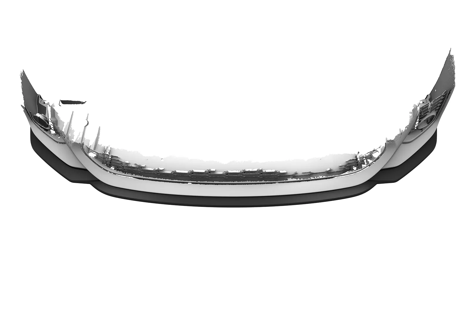 Cup-Spoilerlippe mit ABE für Suzuki Swace CSL865 Schwarz Strukturiert