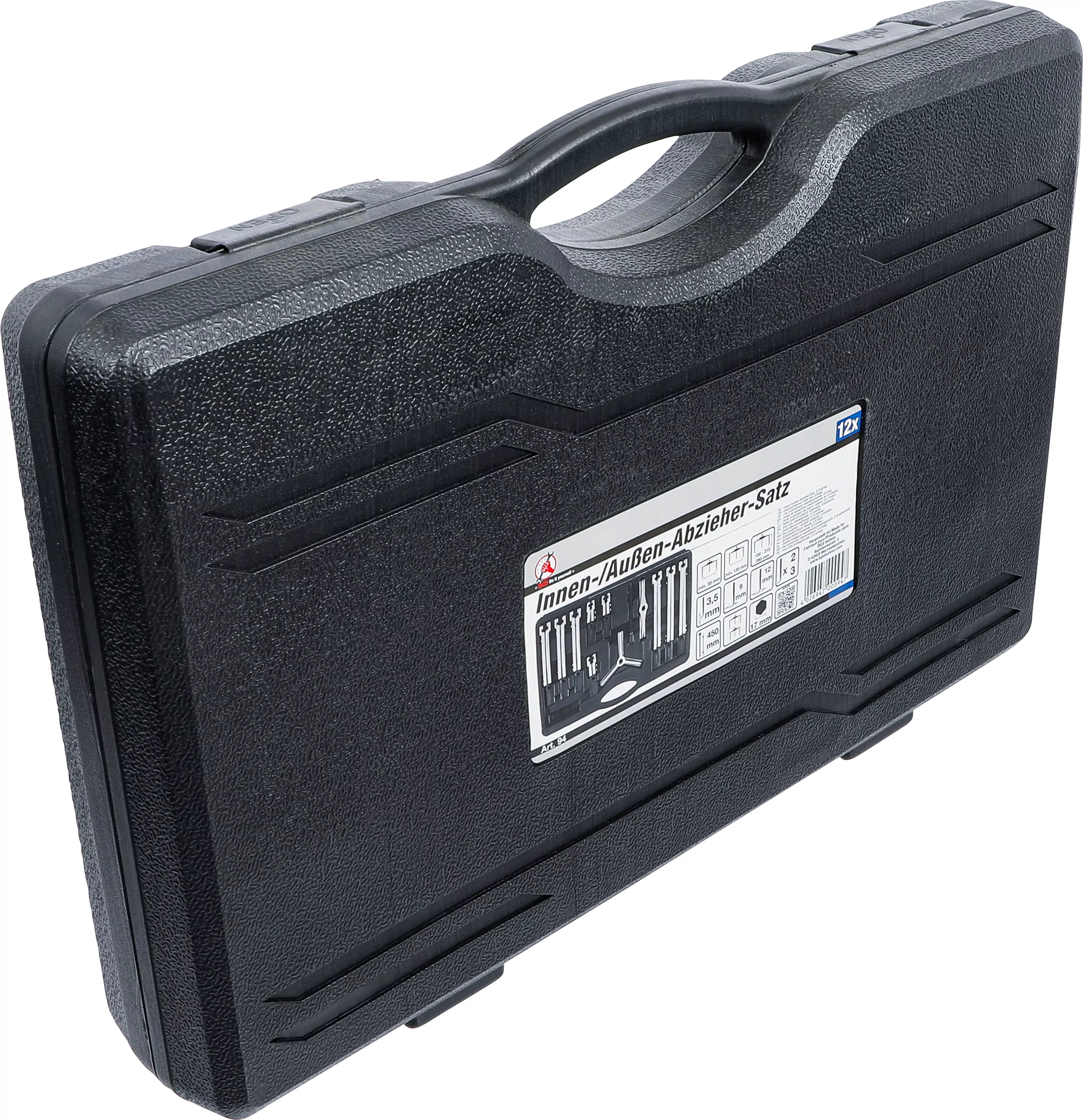 Innen-/Außen-Abzieher-Satz, 2-/3-armig | 35 - 135 mm | 12-tlg.