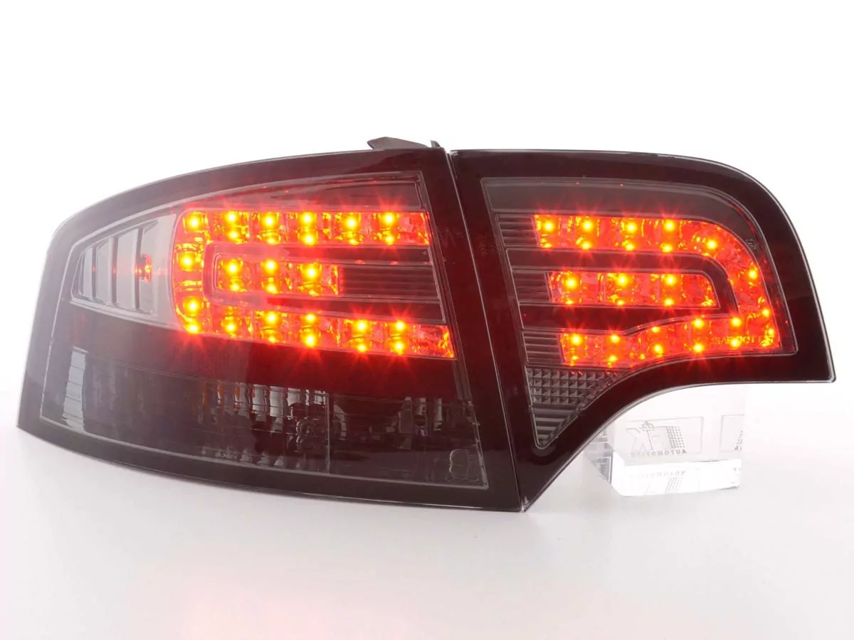 LED Rückleuchten Set Audi A4 Limousine Typ 8E Bj. 04-07 schwarz