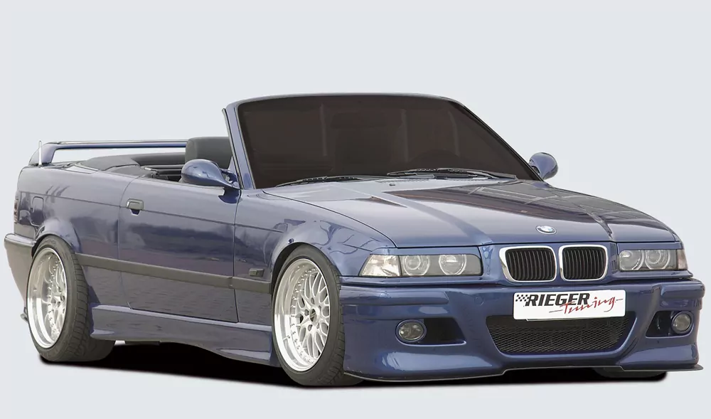 Rieger Scheinwerferblenden Cabrio, Coupé für BMW 3er E36 | Coupé 01.90-12.99 NICHT GEEIGNET für XENONSCHEINWERFER !!!