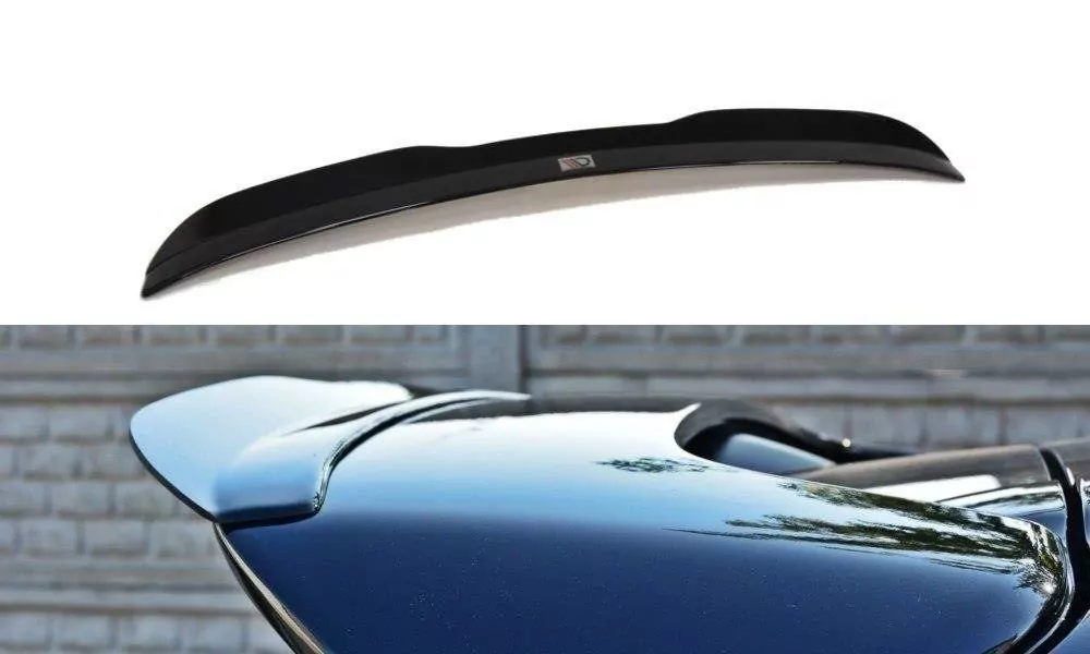 Spoiler CAP Passend Für Passend Für MAZDA 3 MPS MK1 (vor FL) Schwarz Hochglanz Schwarz Hochglanz
