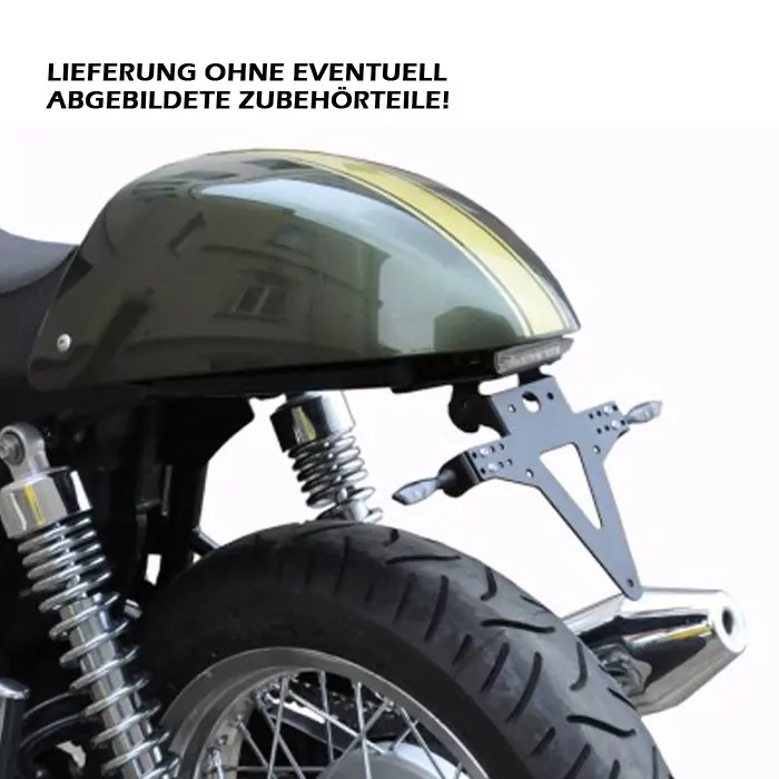Kennzeichenhalter Triumph Thruxton 900/bonneville/ Scrambler, -15, Verstellbar, Inkl. Reflektorhalter