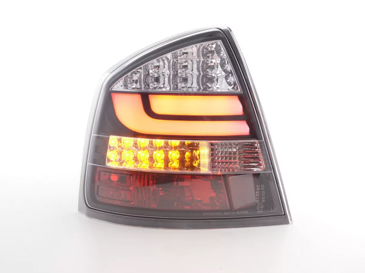 LED Rückleuchten Set Skoda Octavia 1Z Limo Bj. 05-12 schwarz