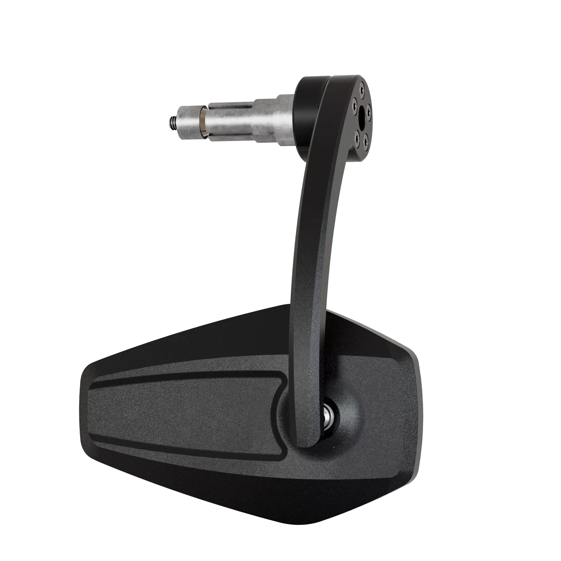 HIGHSIDER smart Lenkerendenspiegel Booster 2 EVO Schwarz (1Stck.)