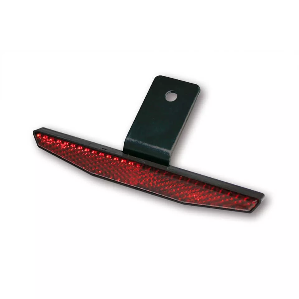 HIGHSIDER smart Rückstrahler Rot Mit Halter (1Stck)