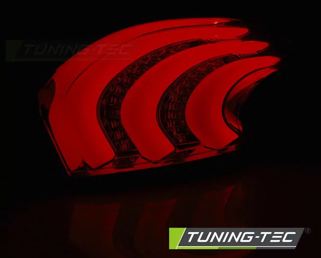 Peugeot 208 4.12-06.15 Red White Led Bar