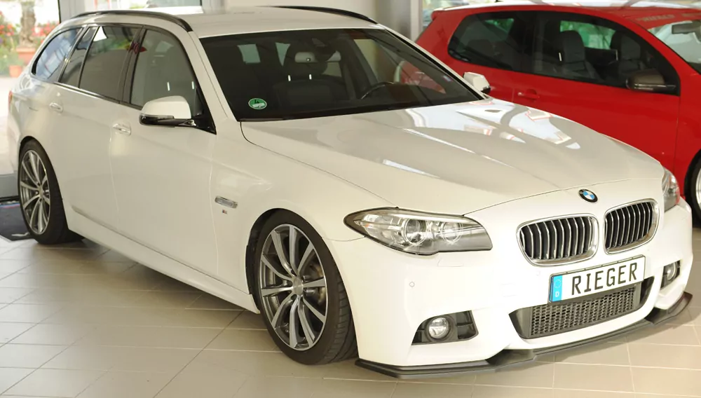 Rieger Spoilerschwert matt schwarz für BMW 5er F10  (5L) Lim. 07.13- (ab Facelift) LCI