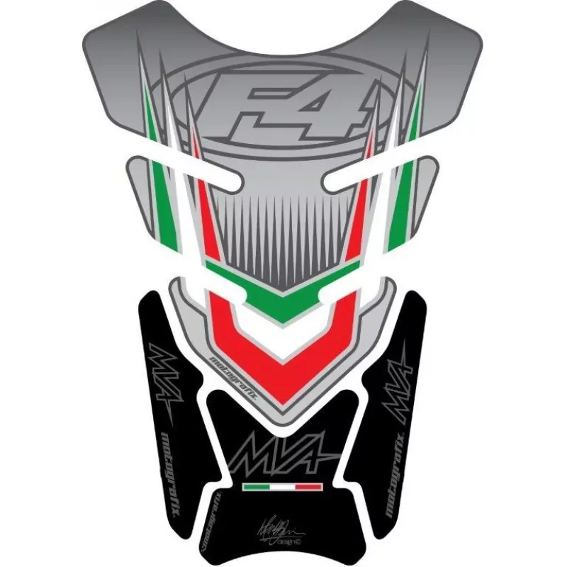 Motografix MV Agusta F4 3D Gel Tank Pad Protector TM002S