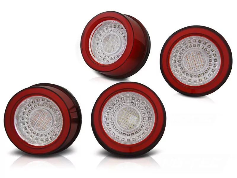 Led Tailights Red White Fits Ferrari F355 / F360 