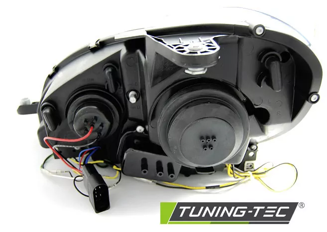 HEADLIGHTS TUBE LIGHT CHROME fits MERCEDES W204 11-14