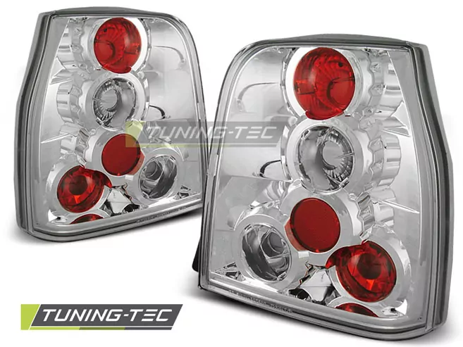 Tail Lights Chrome Fits Vw Lupo 09.98-05