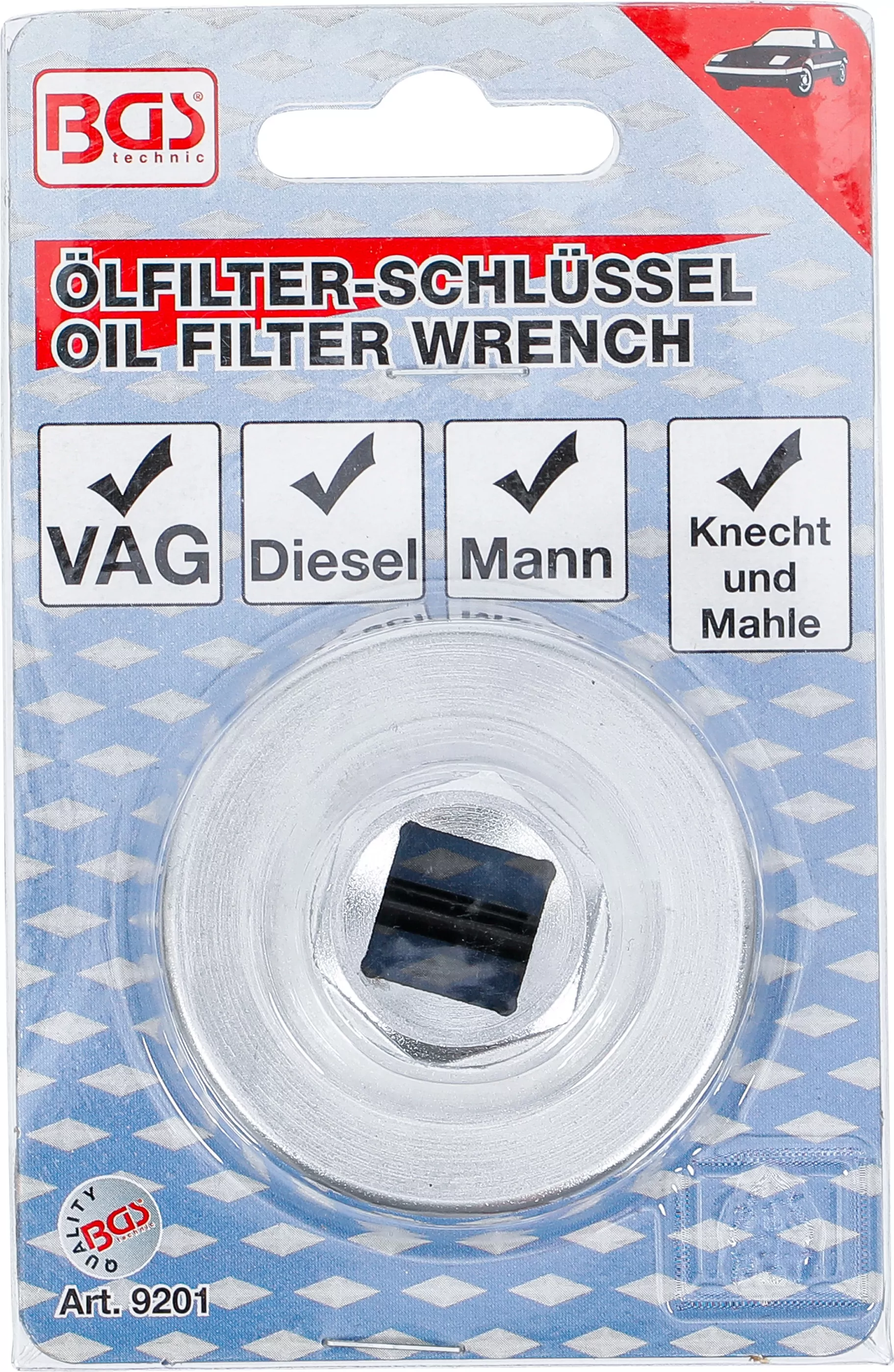 Ölfilterschlüssel | für VAG Diesel mit MANN-/Mahle-Filter