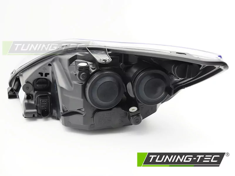 Headlight Black Right Side Tyc Fits  Ford Focus Mk2 08-10