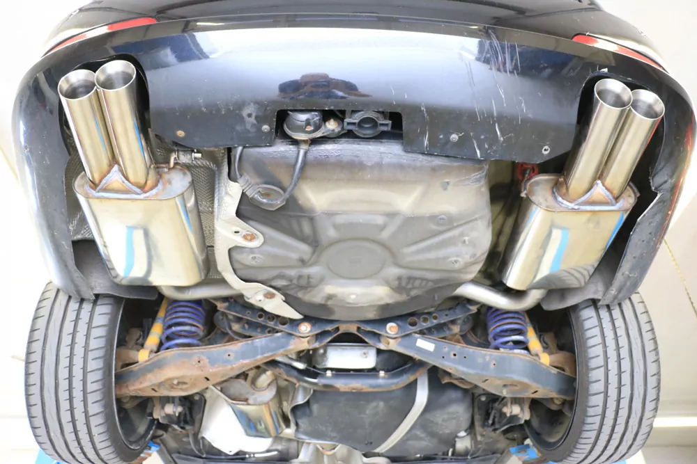 Skoda Octavia Typ 1Z RS inkl. Facelift  Endschalldämpfer rechts/links - 2x76 Typ 25 rechts/links