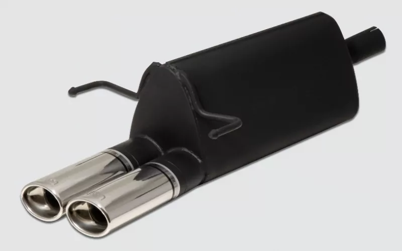 Ulter Sportauspuff für Opel Astra H COMBI 2004-2009 - 2 Endrohre Oval 95×65