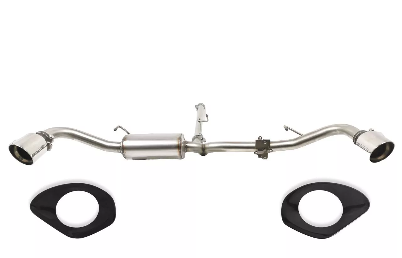 Ulter Sportauspuff für Alfa Romeo Tonale 2022- 2 Duplex Endrohre rund Ø100